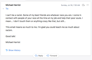 Illustration for article titled Someone Trolled Me With Racist Emails for a Week, and It Brought Me So Much Joy!